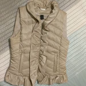 Champagne Puff Vest
